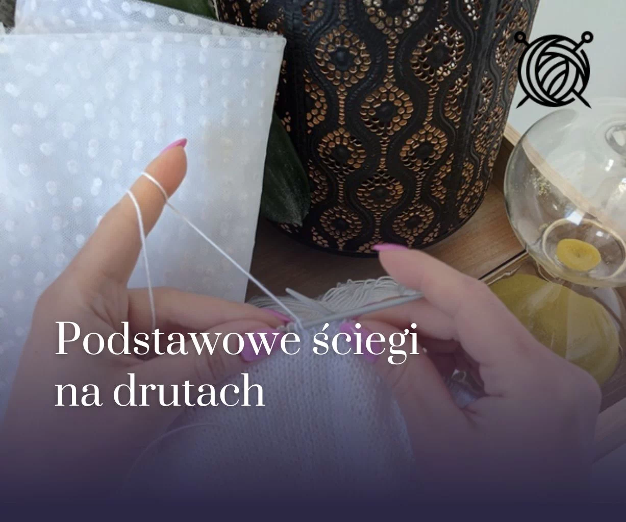 Podstawowe ściegi