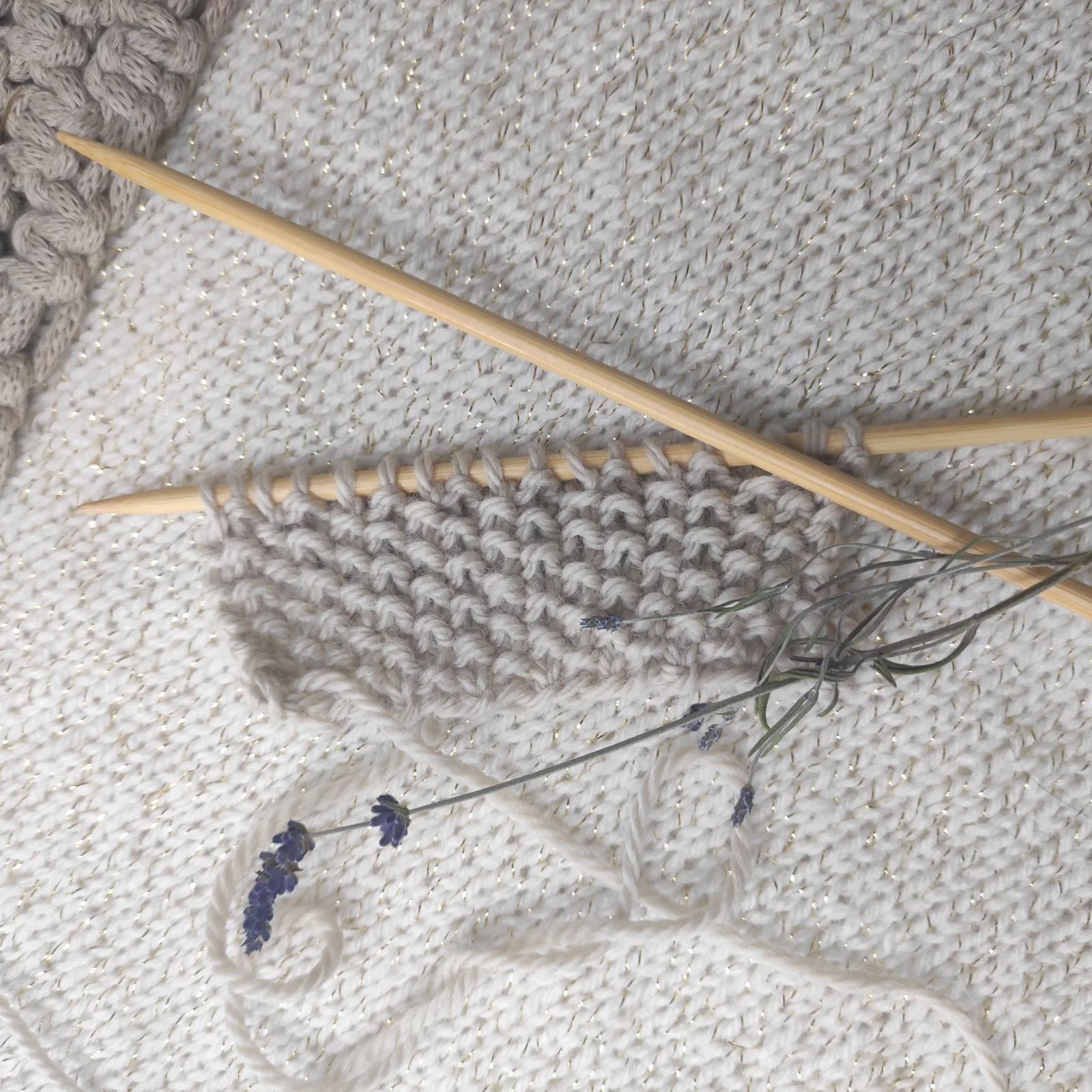 zdjęcie wzoru na druty ryż pojedynczy SwetryMagdy