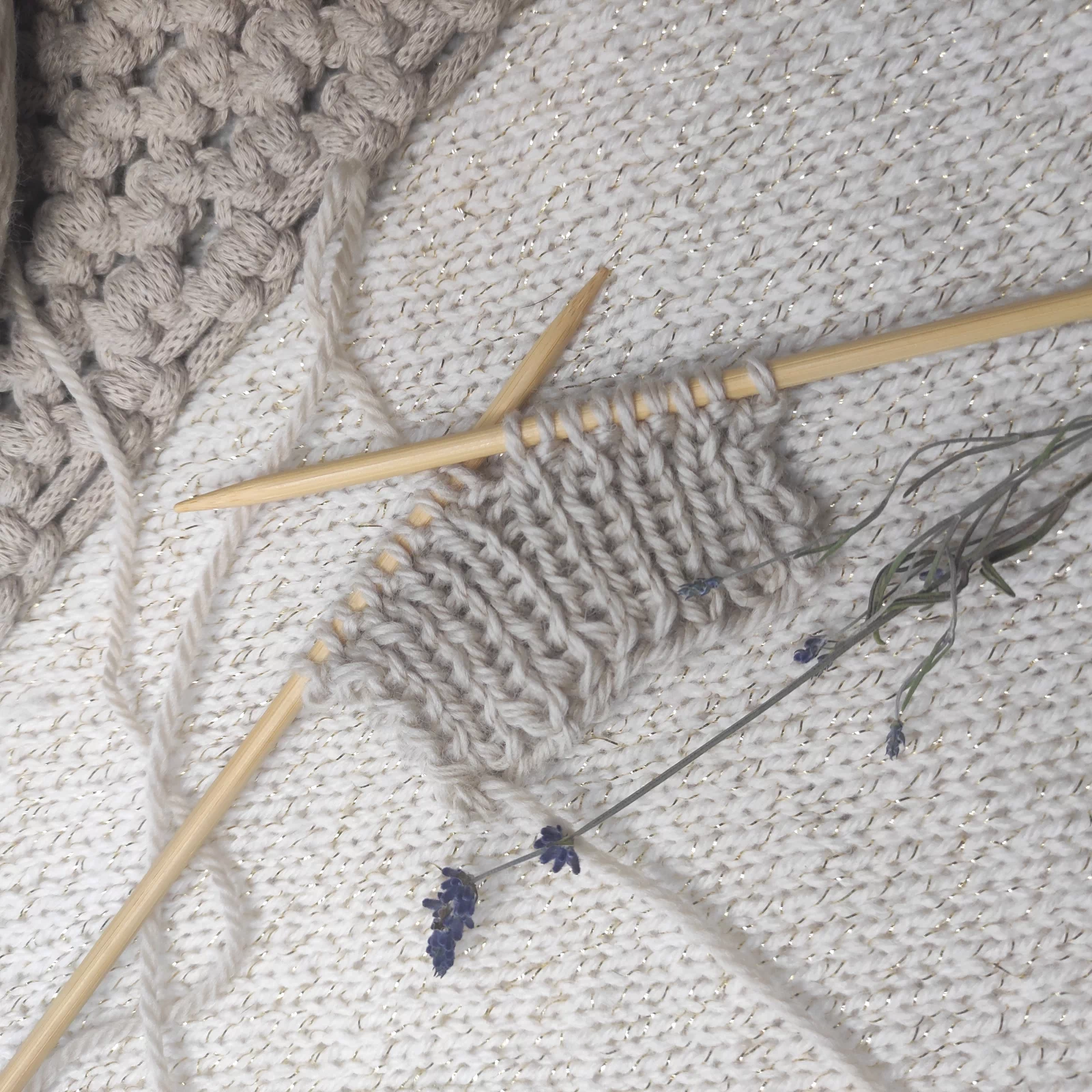 zdjęcie wzoru na druty ściągacz pojedynczy SwetryMagdy | Ściegi startowe